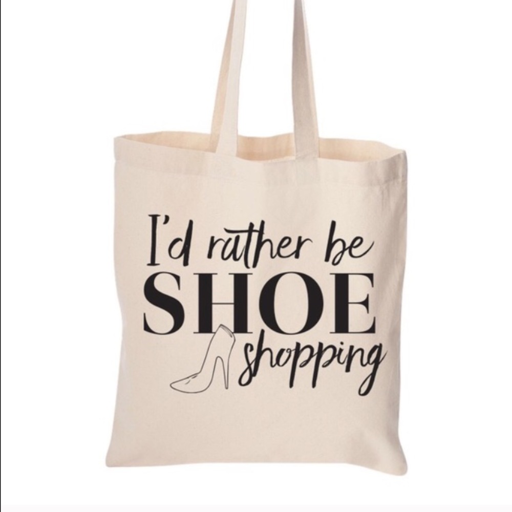 "I'd Rather" Tote Lot of 3
